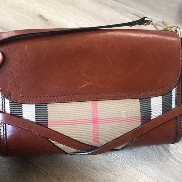 COPY - Burberry Bridle House Check Small Abbott C… - Picture 4 of 16